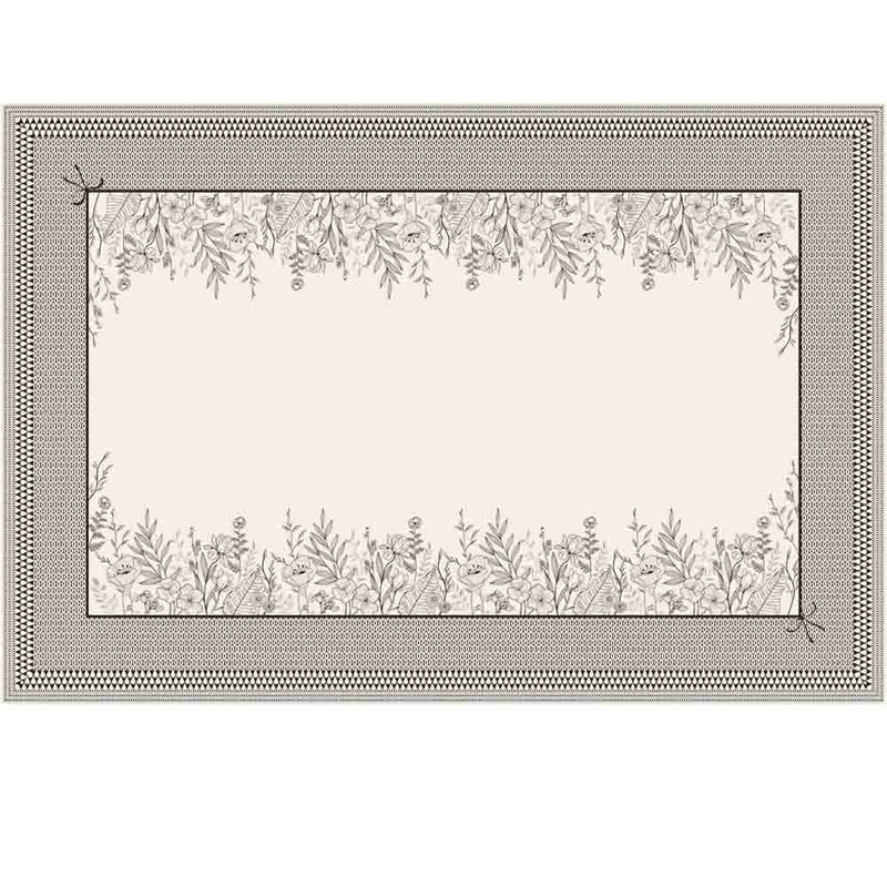 Le Jardin - Nappe de Table Grande - 8 Places
