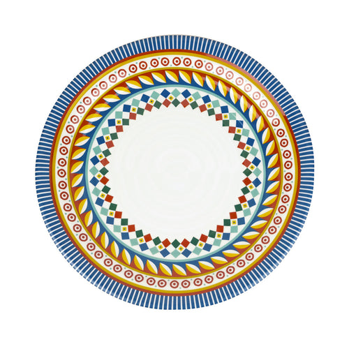 Decor - Set de 2 Assiette Plate - Foulard