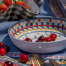 Decor - Set de 2 Assiettes Creuses - Foulard