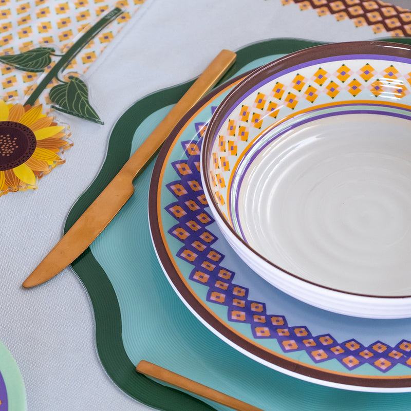 Decor - Set de 2 Assiettes Creuses - Rainbow