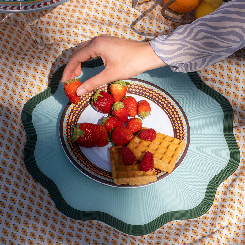Decor - Set de 2 Assiettes à Dessert - Rainbow