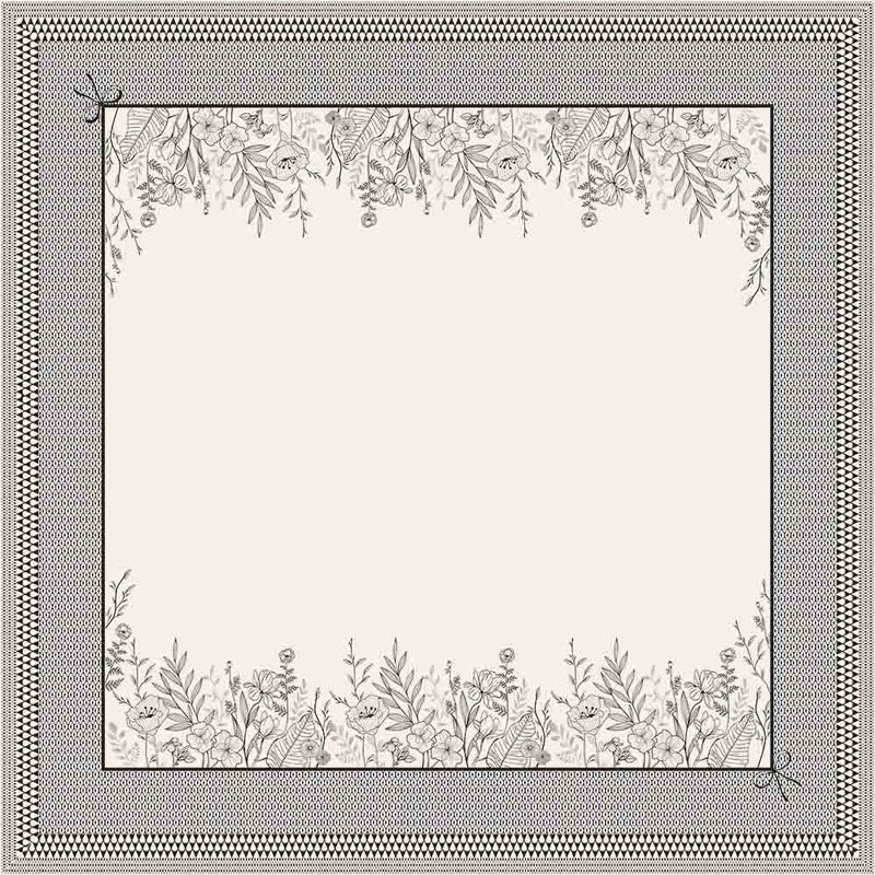Le Jardin - Nappe de Table Carrée