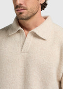 Polo acogedor - Arena clara