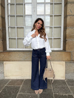 Blusa blanca Léonie