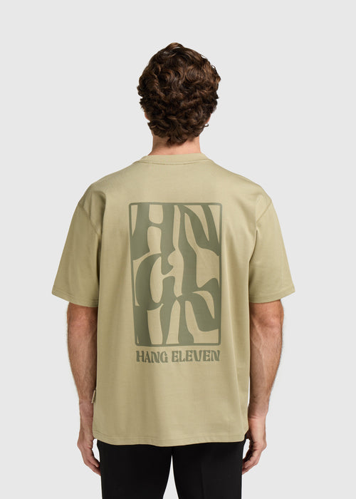 Camiseta Hnglvn - Verde pizarra