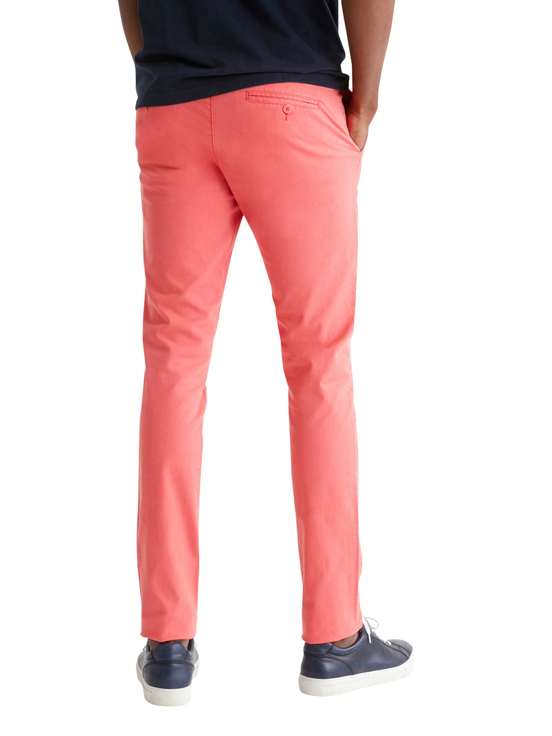 Chino Slim Mi S - Rouge Uni - Homme