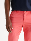 Chino Slim Mi S - Rouge Uni - Homme