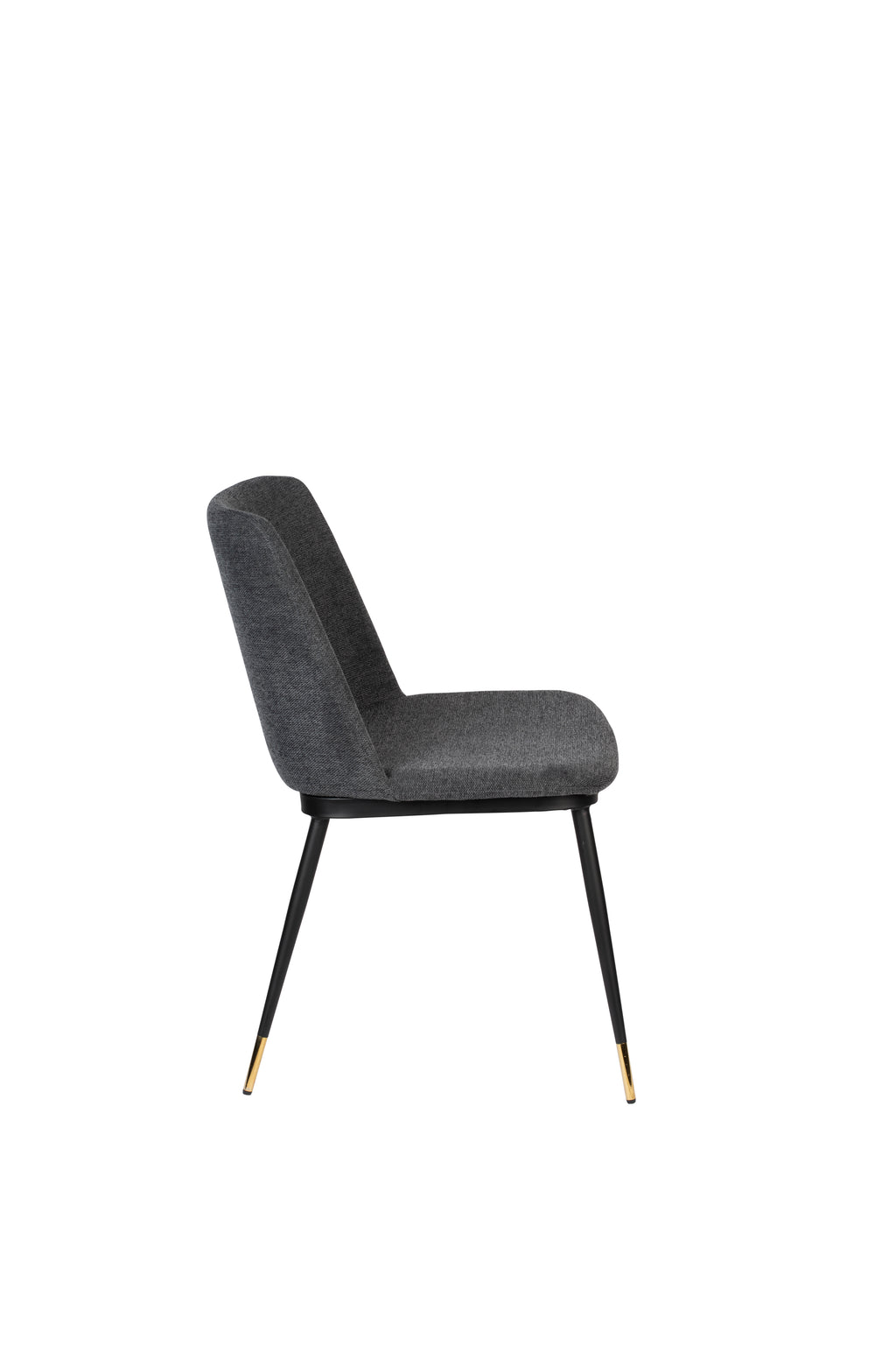 Lionel - Dining Room Chair - Fabric - Dark Gray