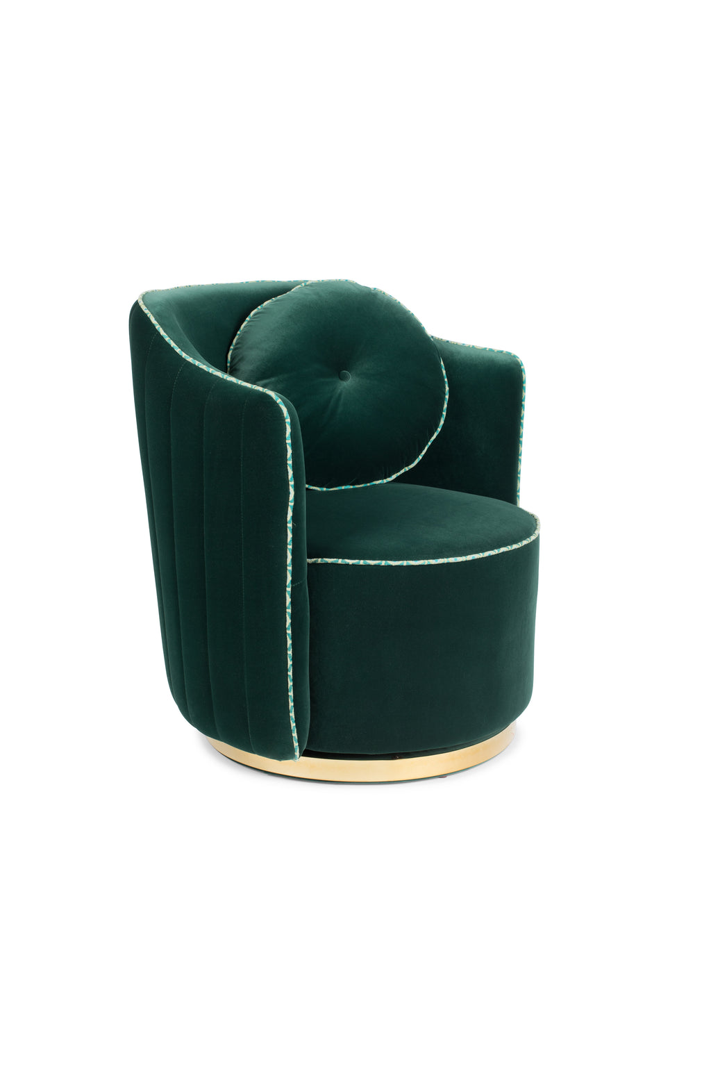 Sassy Granny - Fauteuil lounge - Tissu - Vert foncé
