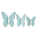 Funny Butterflies - Kit de 3 Papillons Décoratifs - Aquamarine