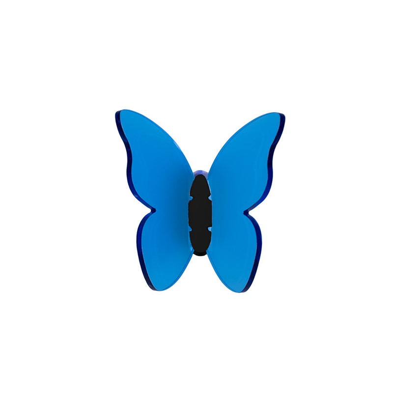 Funny Butterflies - Kit de 3 Papillons Décoratifs - Bleu