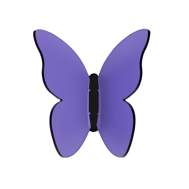 Funny Butterflies - Kit de 3 Papillons Décoratifs - Violet