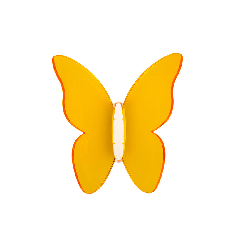 Funny Butterflies - Kit de 3 Papillons Décoratifs - Orange