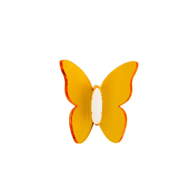 Funny Butterflies - Kit de 3 Papillons Décoratifs - Orange