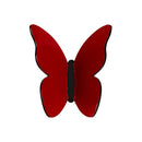 Funny Butterflies - Kit de 3 Papillons Décoratifs - Rouge