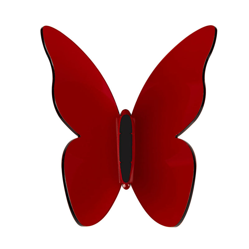 Funny Butterflies - Kit de 3 Papillons Décoratifs - Rouge
