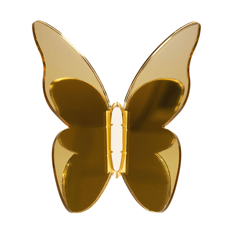 Funny Butterflies - Kit de 3 Papillons Décoratifs - Or