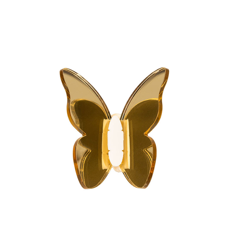 Funny Butterflies - Kit de 3 Papillons Décoratifs - Or
