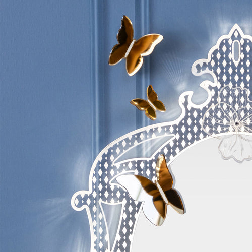 Funny Butterflies - Kit de 3 Papillons Décoratifs - Or