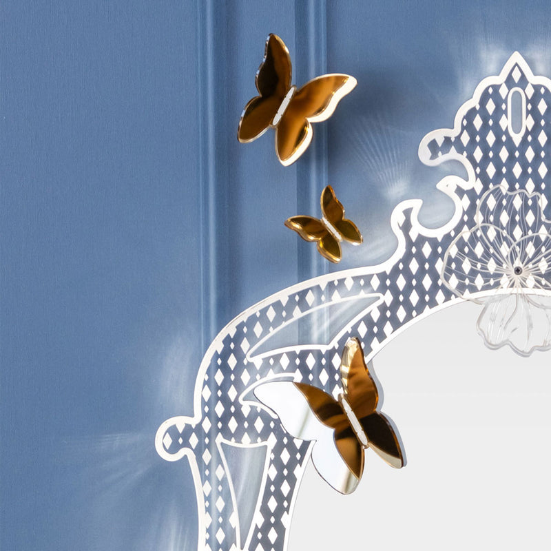 Funny Butterflies - Kit de 3 Papillons Décoratifs - Or