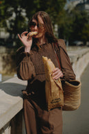 Blouse Hailey Chocolat