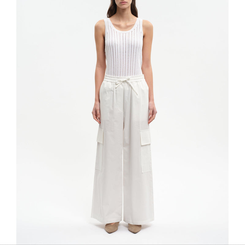 Pantalon Elson White