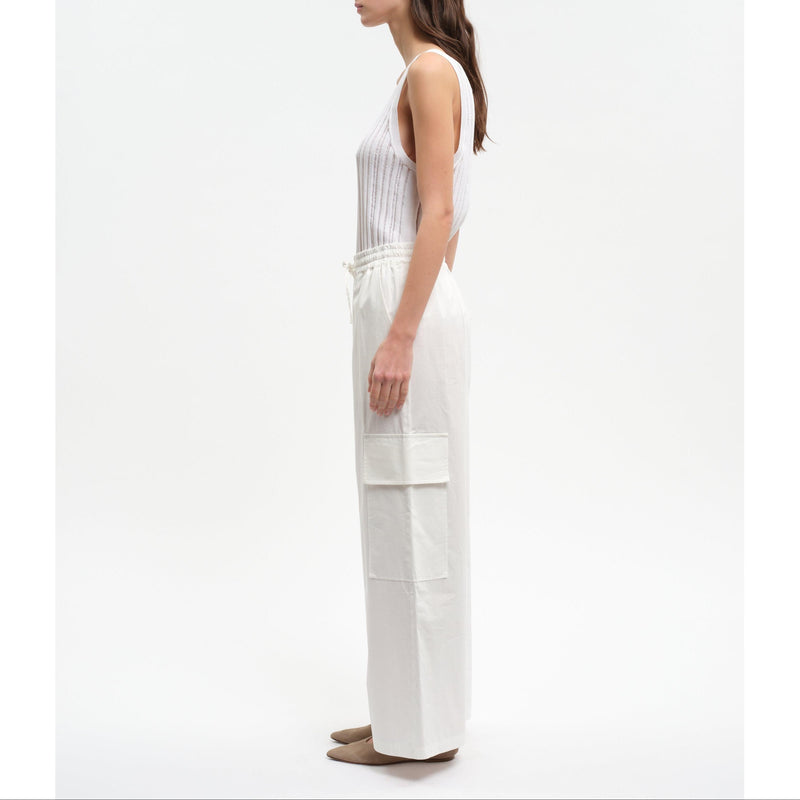 Pantalon Elson White