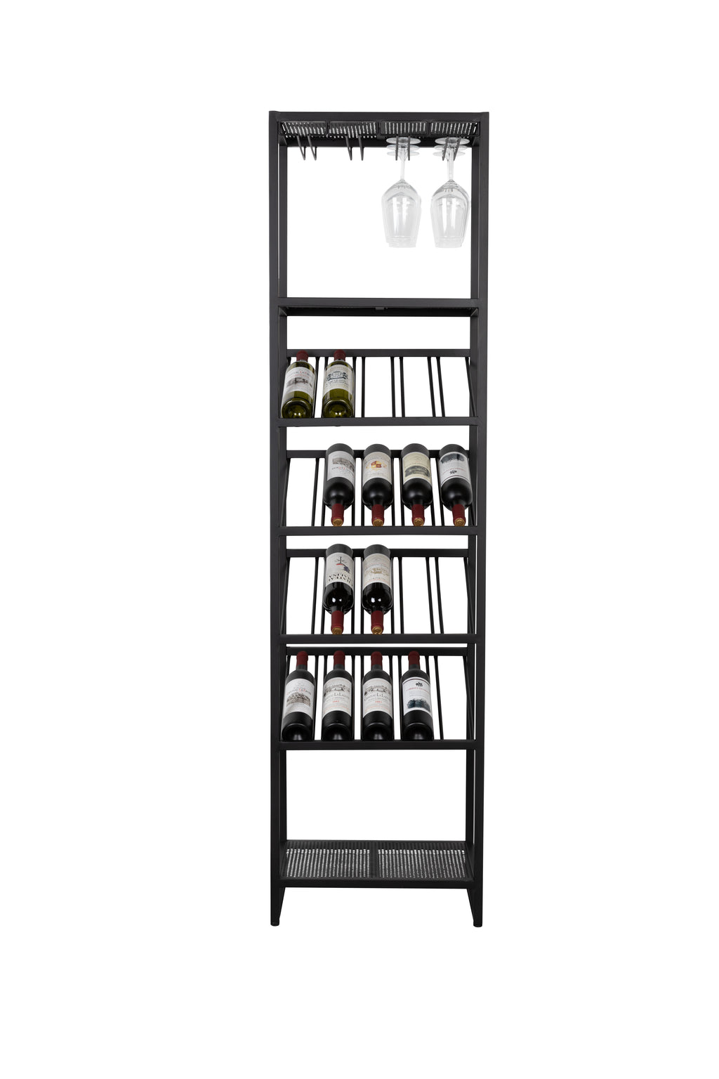 Cantor Shelf S - Wine Cabinet - Iron - Black