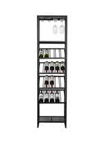 Cantor Shelf S - Wine Cabinet - Iron - Black