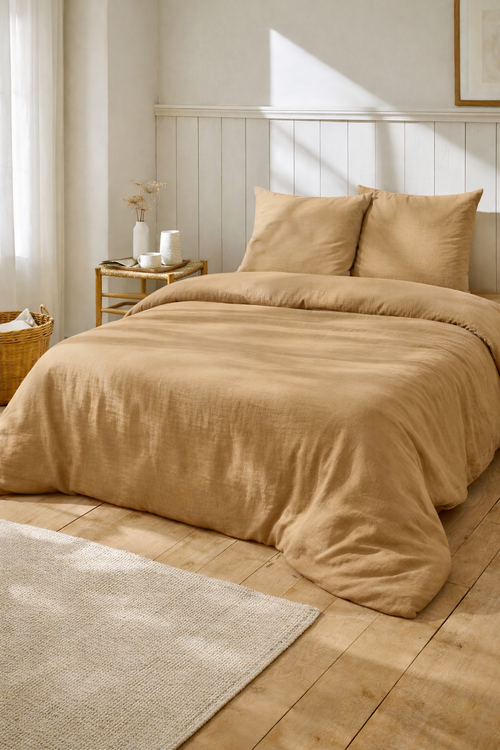 Complete Bedding Set - 100% Cotton Gauze - Linen