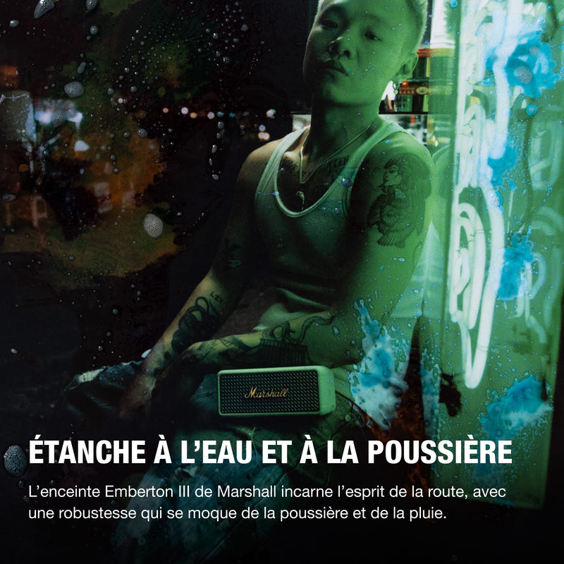 Marshall - Enceinte Portable - Emberton III - Crème