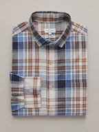 Chemise Dro Mad - Bleu Clair Carreaux - Homme