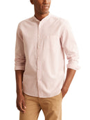 Chemise Sli Cm - Rose Moyen Raye - Homme