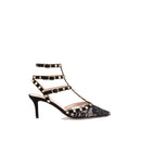 Escarpins - Valentino Garavani Rockstud Lace Pamps - Black