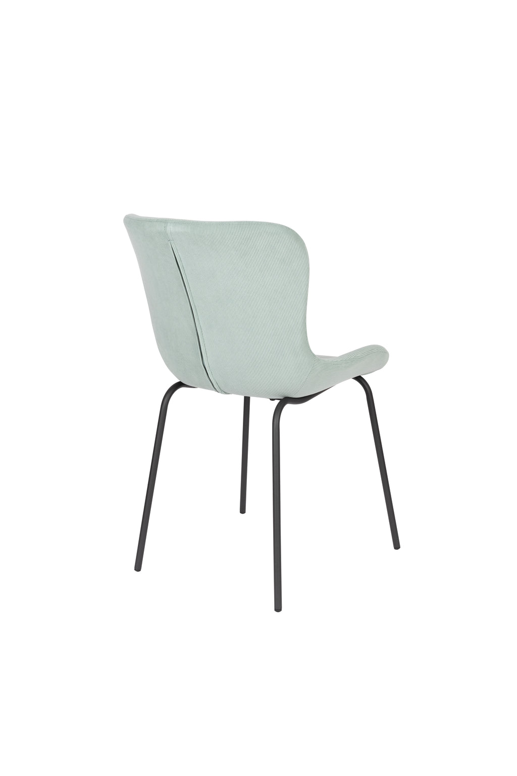 Junzo Rib - Dining Chair - Fabric - Light Green