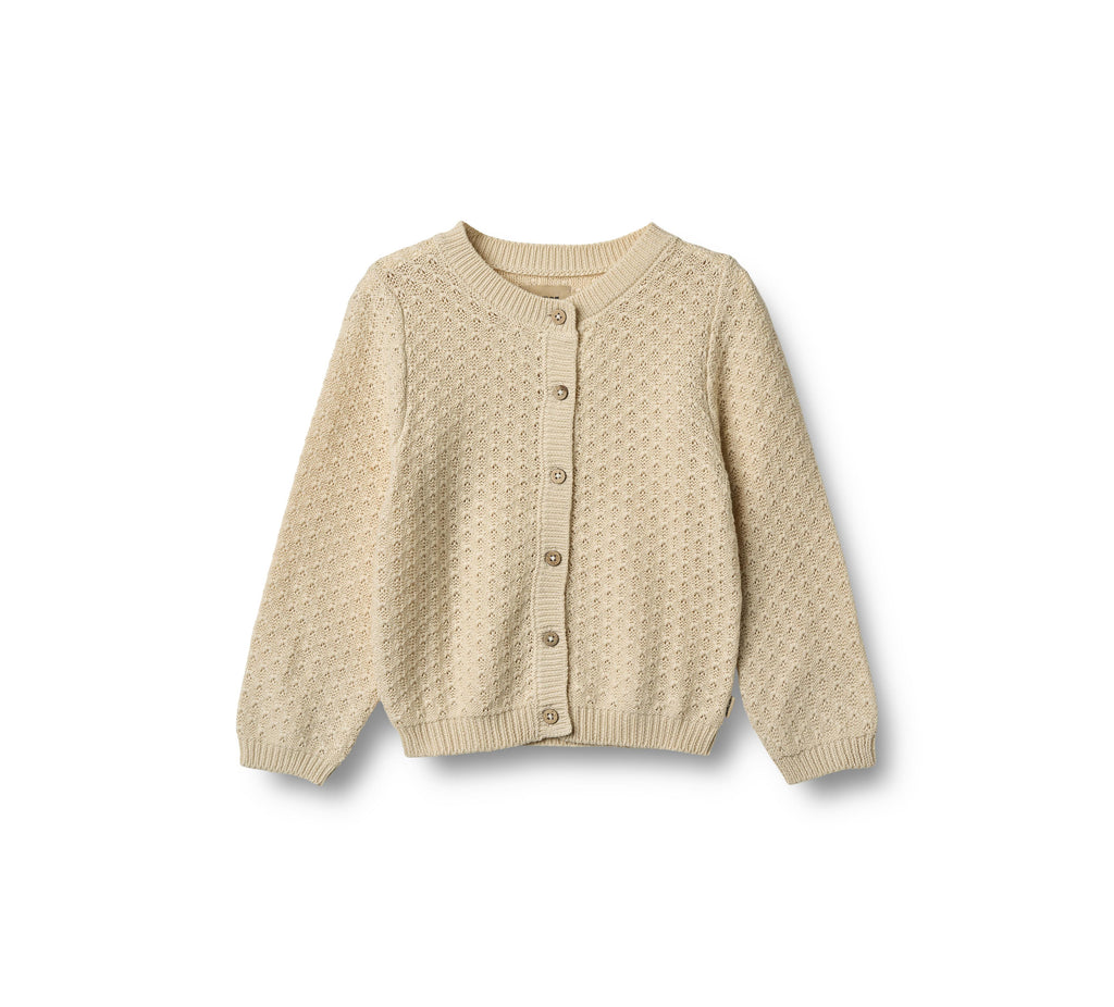 Cardigan in maglia Magnella - Sandshell