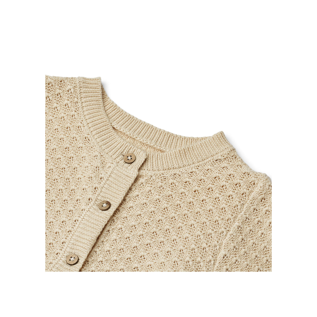 Cardigan in maglia Magnella - Sandshell
