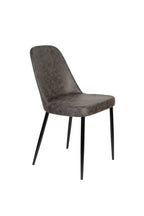 Alana - Dining Room Chair - Fabric - Anthracite/Grey