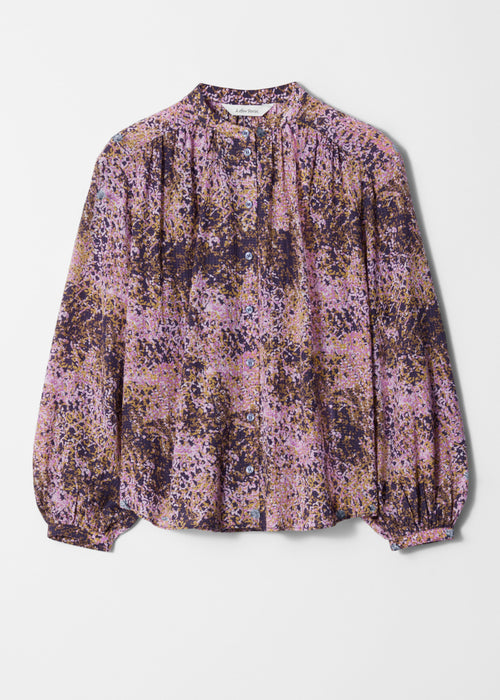 Blusa estampada Pa Tulip - Azul - Mujer