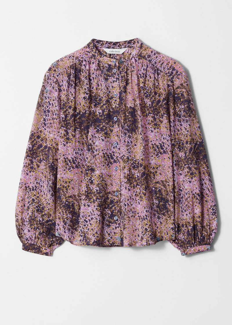 Blusa estampada Pa Tulip - Azul - Mujer