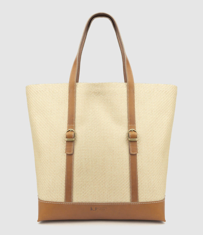 K.Jacques - Cabas Camarat Raphia Pul Naturel - Femme