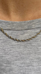 Thin Braided necklace