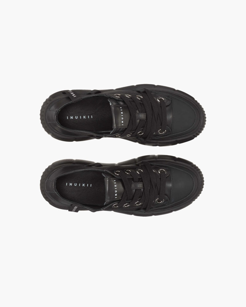 Mathilda Leather Low - Black