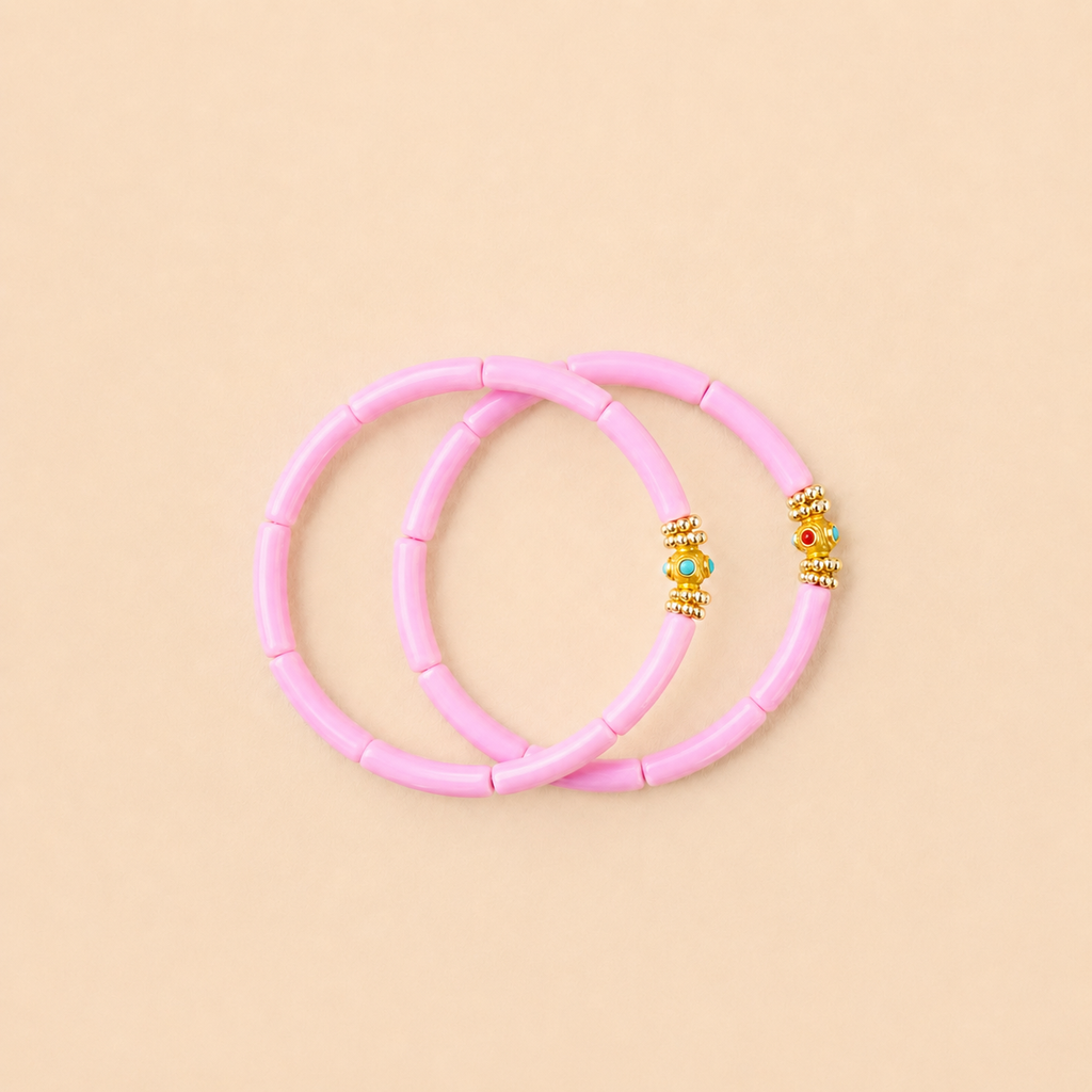 Bracelets Mini Léo - Full Bubble-Gum