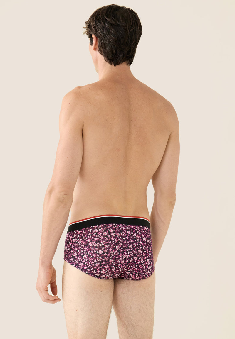 Lot De 2 Slips En Coton - Prune