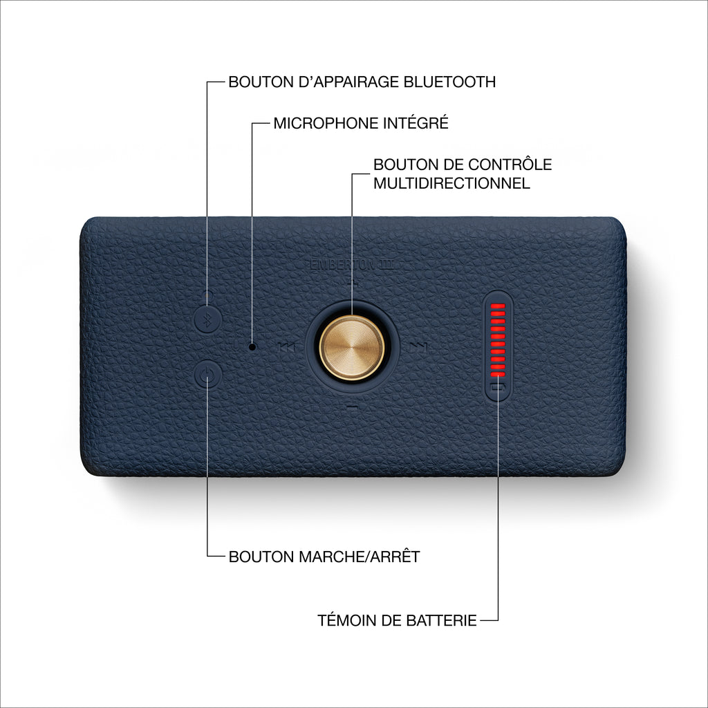 Enceinte Portable - Emberton III - Midnight Blue