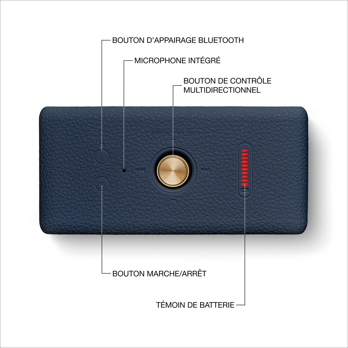 Enceinte Portable - Emberton III - Midnight Blue