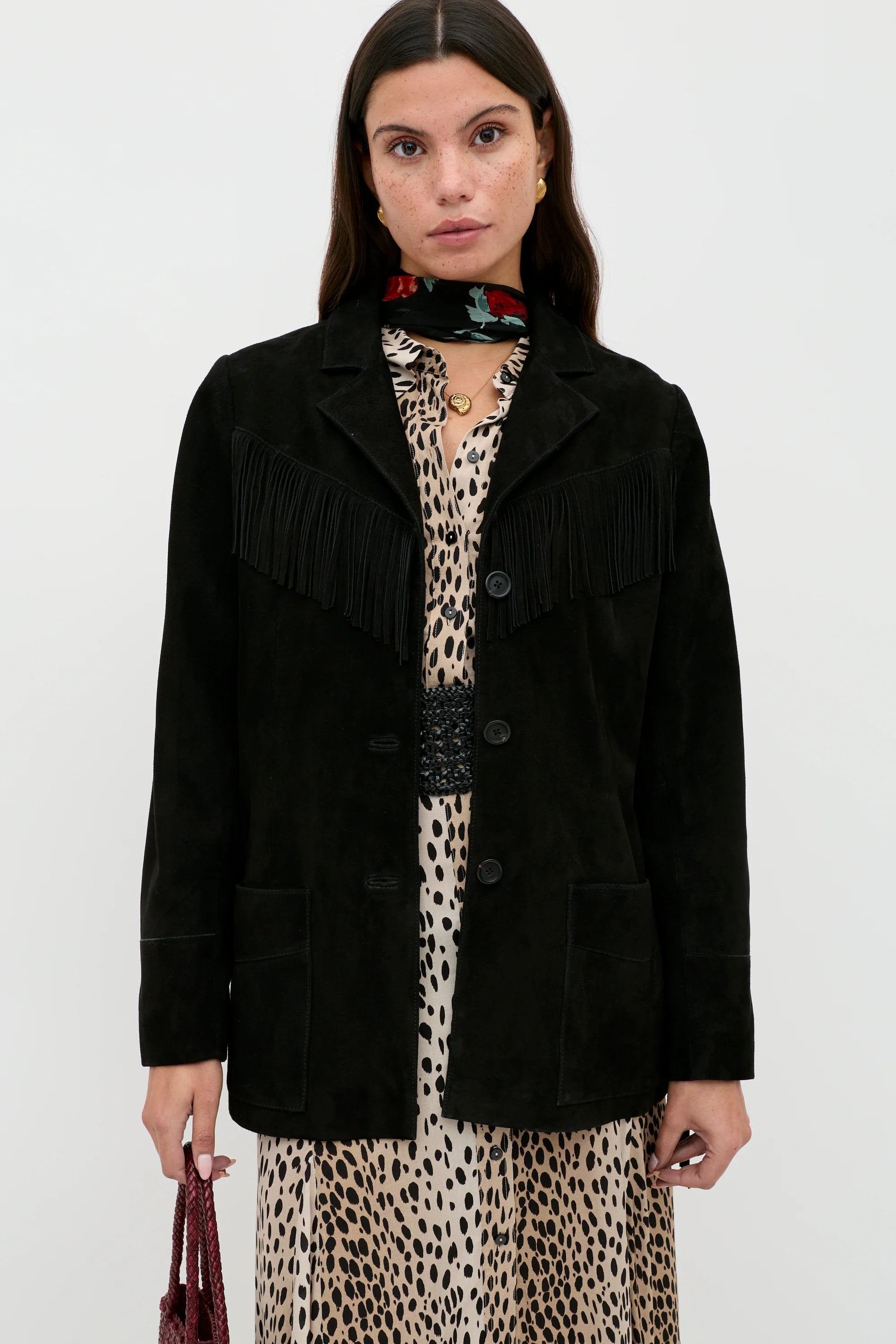 Chaqueta negra Teagan