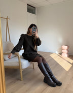 Victoire Leopard Dress