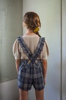 Mono corto Jojo vintage a cuadros - Selección Soor Ploom para encontrar en amaetc.com, tienda conceptual ecológica para niños